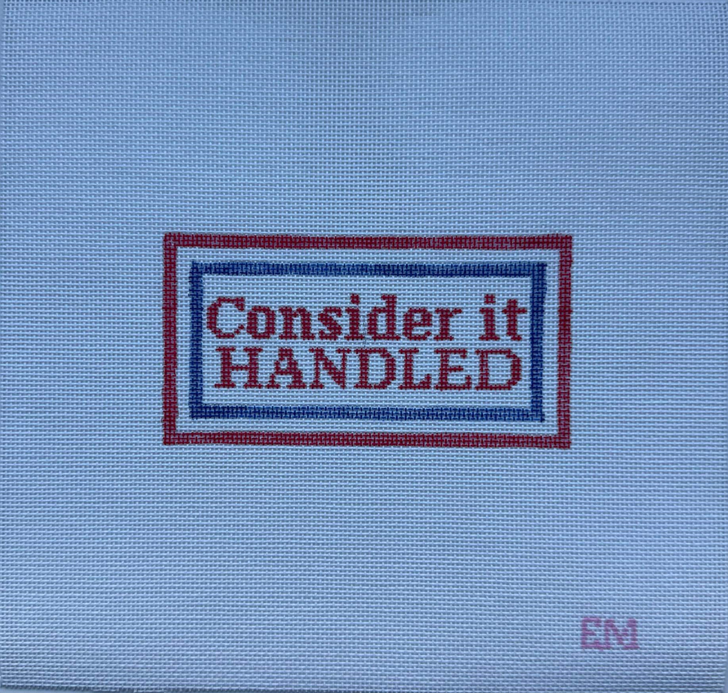Consider it HANDLED, Scandal