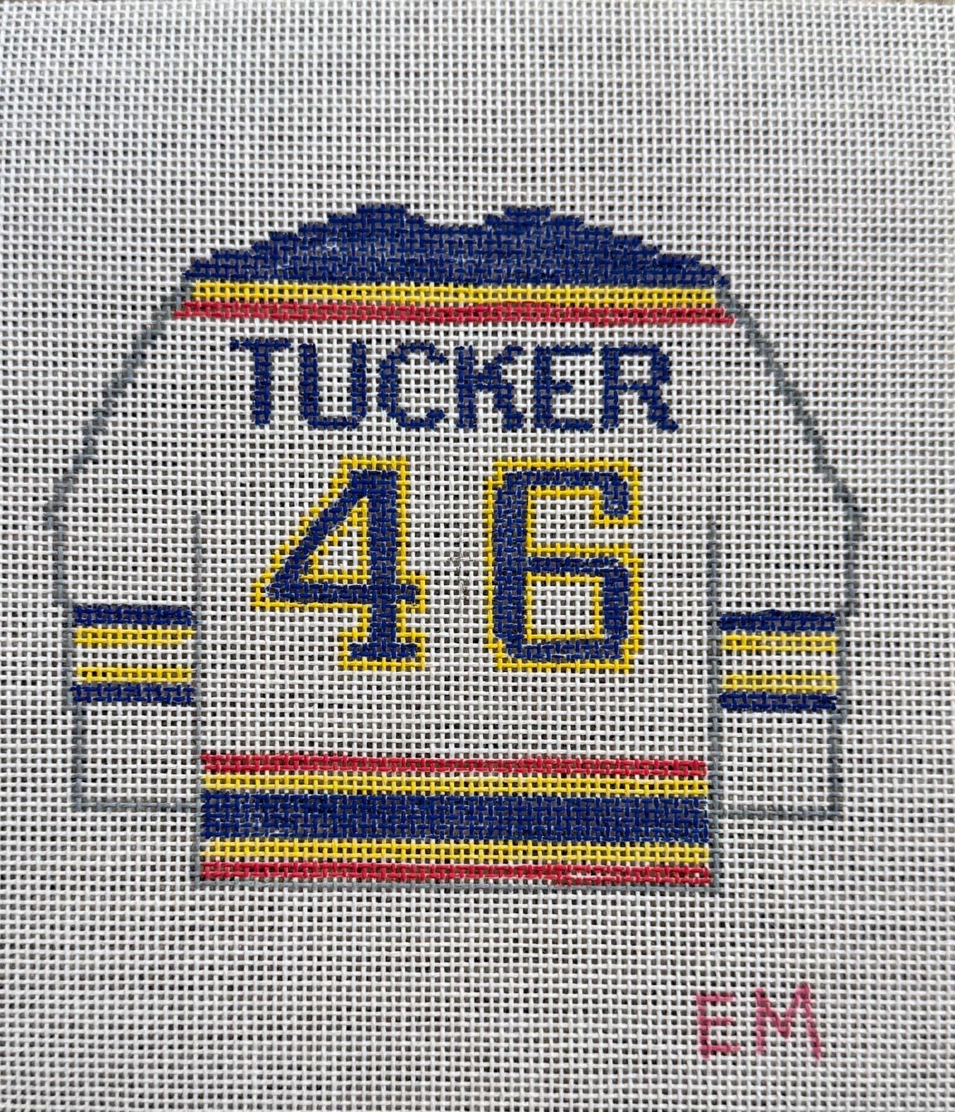 Tucker Briar U hockey jersey