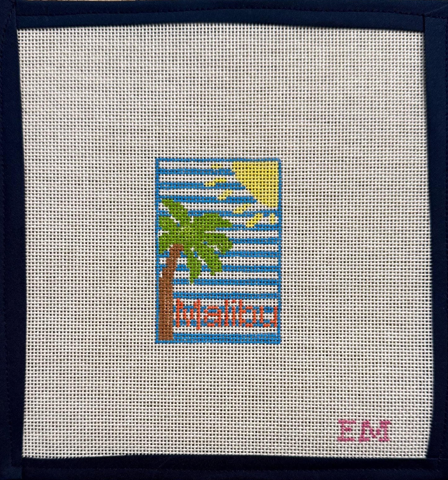 Malibu luggage tag