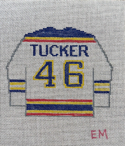 Tucker Briar U hockey jersey