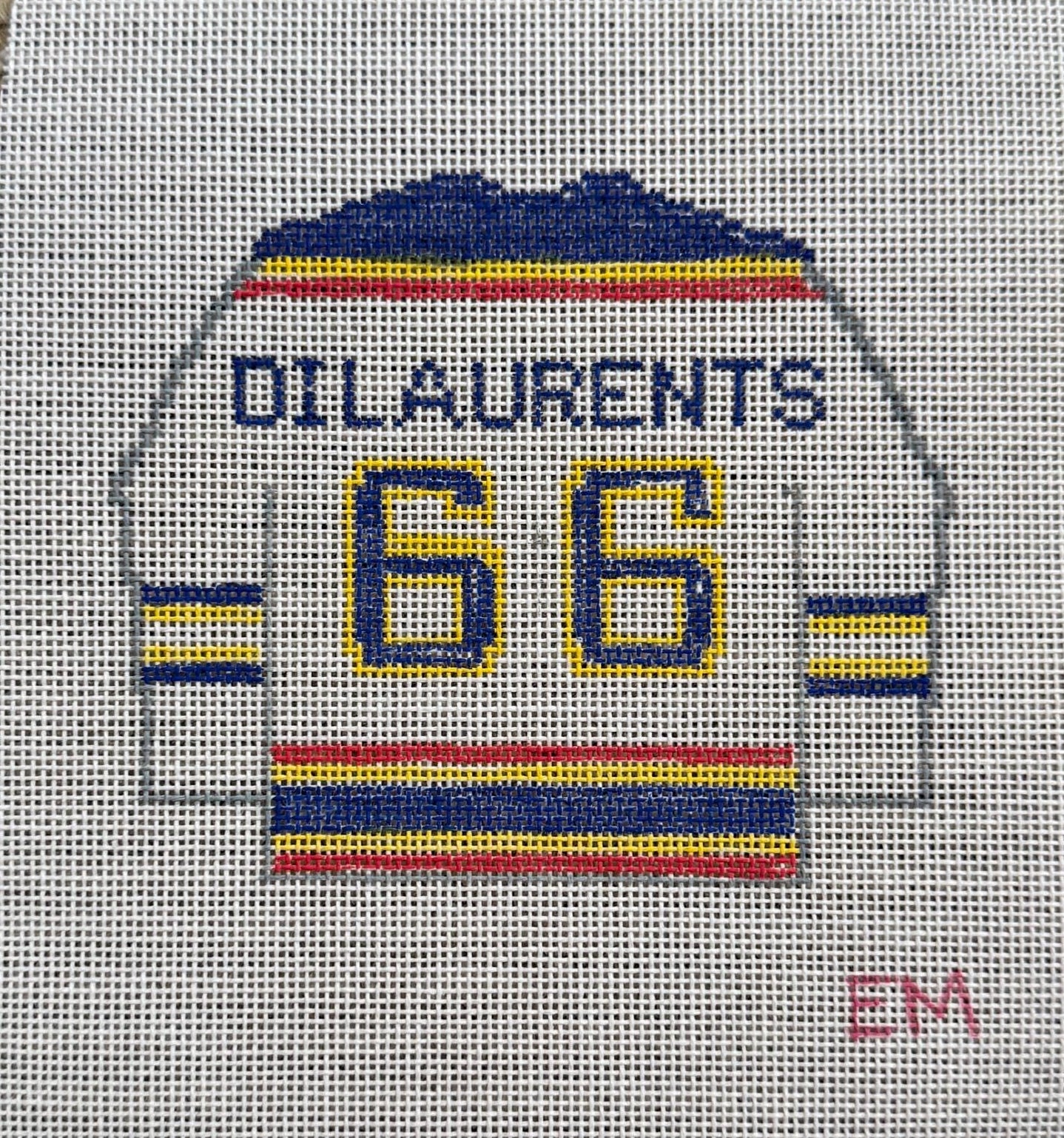D. Dilaurents hockey jersey (off Campus)