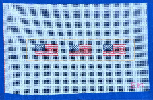 American Flag Key Fob