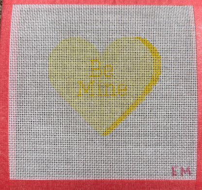 Conversation hearts Set 18 mesh needlepoint Canvases
