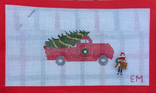 Christmas Red Truck